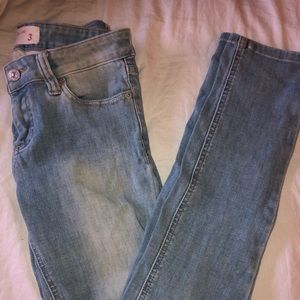 Light washed jeans!